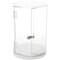 Plymor Clear Acrylic Hexagonal Locking Display Case, No Shelves
